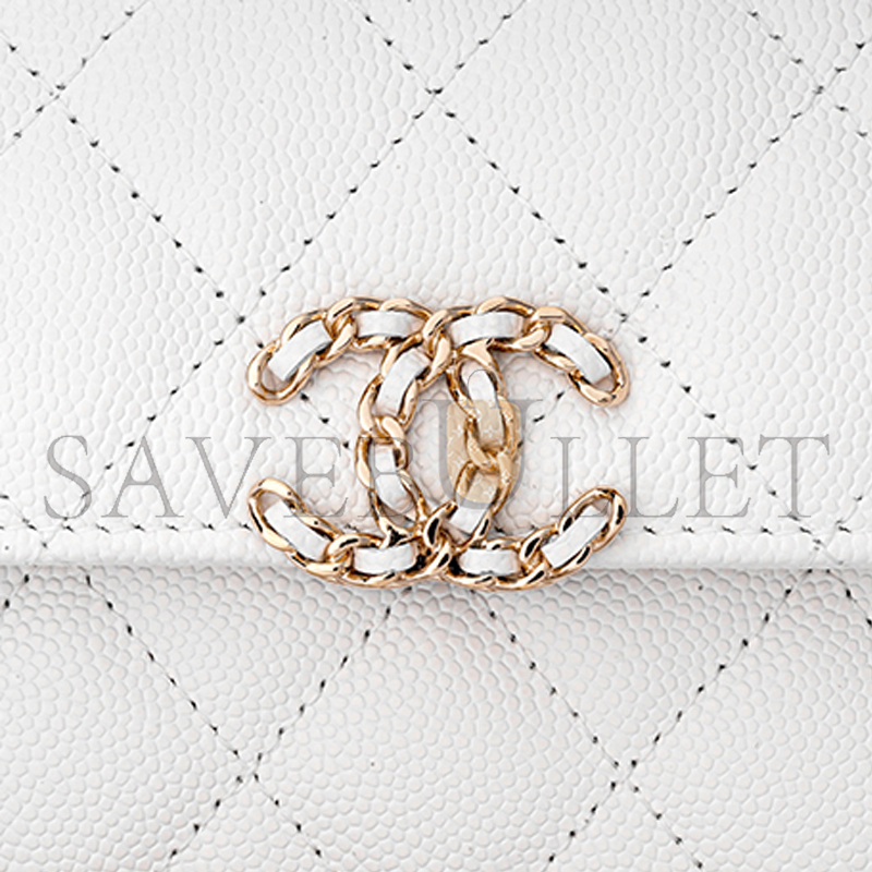ch*el Di*m*nd chain flap bag ap3238 (18*10*4.5cm)